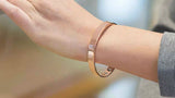 Minimalistic Copper Magnetic Therapy Bracelet