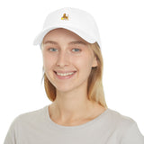 100% cotton Unisex Lion & Sun Tshirt Low Profile Baseball Cap