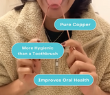 Copper Tongue Scraper