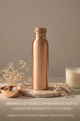 Minimalist Copper Water Bottle