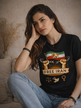 100% Cotton Unisex Free Iran T-Shirt