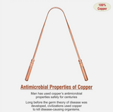 Copper Tongue Scraper
