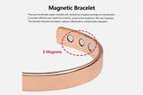 Minimalistic Copper Magnetic Therapy Bracelet