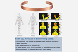 Minimalistic Copper Magnetic Therapy Bracelet